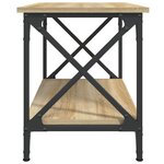 vidaXL Table d'appoint Chêne sonoma 55x38x45 cm Bois d'ingénierie