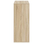 vidaXL Buffet Chêne Sonoma 60 x 33 5 x 84 cm
