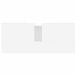 vidaXL Armoire de salle de bain blanc 80x33x60 cm bois d'ingénierie