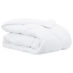 vidaXL Duvet d'hiver Blanc 240 x 222 x 5 cm Polyester