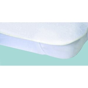 Protège-matelas Alese imperméable 140 x 190 cm blanc