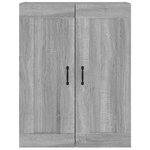 vidaXL Armoire murale suspendue Sonoma gris 69 5x32 5x90 cm