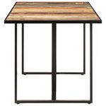 vidaXL Table de salle à manger 200 cm Bois de récupération massif