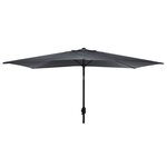 Progarden parasol lundi 150x250 cm gris foncé