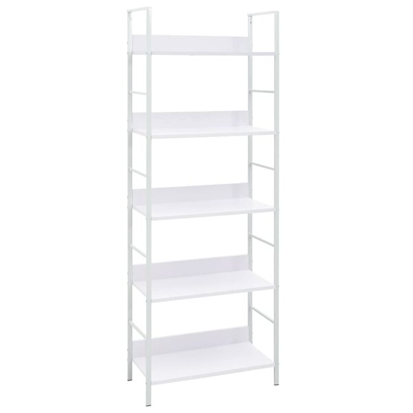 vidaXL Bibliothèque à 5 niveaux noir 60x27 6x158 5cm bois d'ingénierie