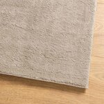 vidaXL Tapis doux à poils moyens et lavable HUARTE Sable 1000 x 80 cm