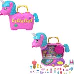 Mattel HYD96 - Polly Pocket-Les Licornes Font La Fête-Coffret