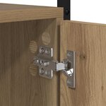 vidaXL Bibliothèque Chêne artisanal 44 5 x 30 x 154 5 cm