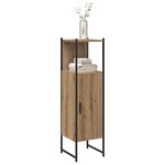vidaXL Armoire de salle de bain chêne artisanal 33x33x120 5 cm