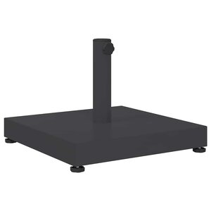 vidaXL Base de parasol extérieur Réglable Gris foncé 45 x 45 x 31.5 cm