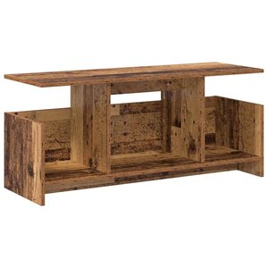 vidaXL Meuble TV Bois ancien 102 x 35 x 45 cm Bois d'ingénierie