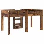 vidaXL Lit Superposé pour Enfants Bois ancien 90 x 200 cm