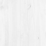 vidaXL Commode ASKIM Blanc 91 x 40 x 79 cm Bois de pin massif