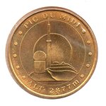 Mini médaille monnaie de paris 2007 - pic du midi