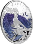Pièce de monnaie en Argent 1 Dollar g 31.1 (1 oz) Millésime 2023 HAUNTING HARPY