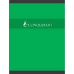 Cahier 24x32cm 70g Grands Carreaux 96 pages Agrafées Coloris aléatoires CONQUÉRANT