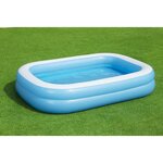 Bestway piscine gonflable bleu/blanc 262 x 175 x 51 cm 54006