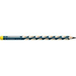 Crayon Ergonomique D'apprentissage EASYgraph Gaucher Mine 3 15 mm HB x 6 STABILO
