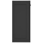 vidaXL Armoire de rangement d'extérieur noir 65x37x85 cm PP