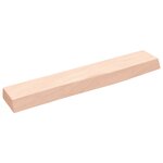 vidaXL Étagère murale 60x10x4 cm bois de chêne massif non traité