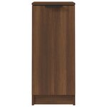 vidaXL Buffet Chêne marron 30x30x70 cm Bois d'ingénierie