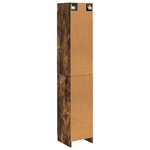 vidaXL Ensemble de Meubles 2 Pièces Chêne fumé 33 x 34 5 x 87 cm