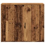 vidaXL Buffet vieux bois 80x33x70 cm bois d'ingénierie