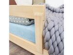 Lit cabane enfant en bois massif Naturel - 120 x 190 cm