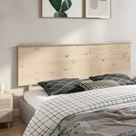 vidaXL Tête de lit 204x6x82 5 cm Bois massif de pin