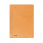 Chemise En Carte À Lamelle A4 - Orange - X 100 - Falken