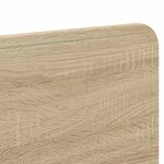 vidaXL Tête de lit Chêne Sonoma 135 cm Bois d'ingénierie