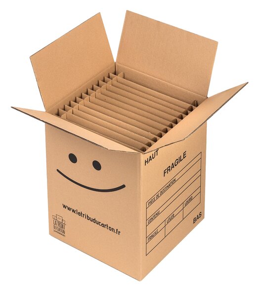 Carton ultra renforcé 24-48 assiettes
