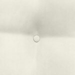 vidaXL Coussin de Dos Crème 45 x 24 x 50 cm Velours