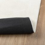 vidaXL Tapis OVIEDO à poils courts crème 120x170 cm