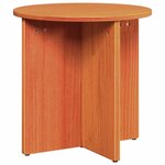 vidaXL Table basse 2 Pièces Brun cire