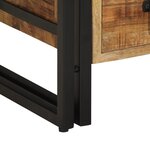 Table de chevet vidaXL 40x35x50 cm en bois de manguier massif