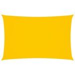 vidaXL Voile de parasol Tissu Oxford rectangulaire 5x8 m Jaune