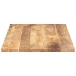 vidaXL Dessus de table 100x70x3 8cm rectangulaire bois massif manguier