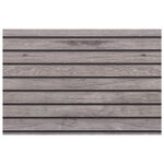 vidaXL Panneaux muraux 3D 5 Pièces gris 100x50 cm EPS