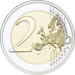 Pièce de monnaie 2 euro commémorative Finlande 2018 – Sauna