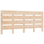 vidaXL Tête de lit 200x3x80 cm Bois massif de pin