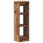 vidaXL Meuble d'appoint Bois ancien 40 x 40 x 100 cm Bois d’ingénierie
