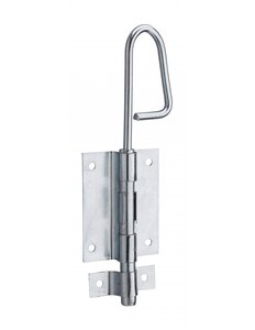 THIRARD - Verrou baïonette  platine  12x200mm  zingué - THIRARD