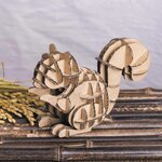 Maquette écureuil 3D en carton à monter soi-même