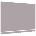 vidaXL Toile de rechange pour store banne Gris clair 450 × 300 cm