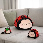 Legami SPK0018 - Porte-clés en peluche Ladybug - Tiny Super Soft!