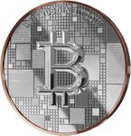 Pièce de monnaie en Argent 1000 Satoshi g 21 Millésime 2026 Satoshi SHRIMP