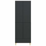 vidaXL Ensemble de Meubles 2 Pièces 66 x 34 5 x 95 cm Bois d'ingénierie