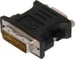 Adaptateur Valueline DVI-I mâle vers VGA femelle (D-sub DE-15) (Noir)