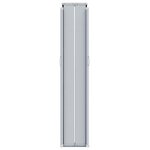 vidaXL Auvent latéral rétractable Rouge 117x1200 cm